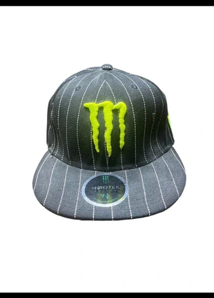 Casquette Monster de Energy 7 1/8 2000's brodé rare noir vert, brand: Monster Energy, condizioni: Ottime, taglia: Taglia unica, €25.00, €26.95 include la Protezione acquisti