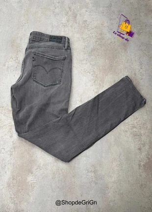 Jean Levi’s demi curve skinny Femme Gris vintage – Taille 36 (W27 L32), marca: Levi's, estado: Muito bom, tamanho: S / 36 / 8, €26.00, €28.00 inclui Proteção do Comprador Pro