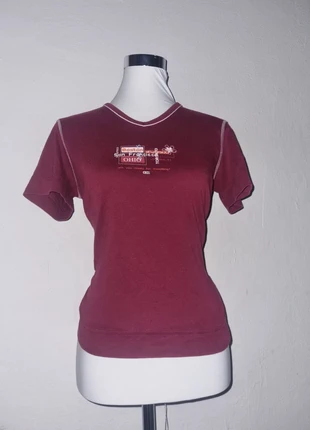 Rotes 2000er Cecil gr.38 Oberteil Berlin/Hamburg Style y2k Vintage alternative, merk: Cecil, staat: Heel goed, maat: M / 38 / 10, € 6,00, € 7,00 inclusief Kopersbescherming