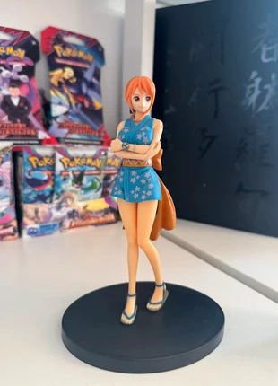 Figurine Nami Wanokuni, merk: Banpresto, staat: Nieuw zonder prijskaartje, maat: Universeel, € 18,00, € 19,60 inclusief Kopersbescherming