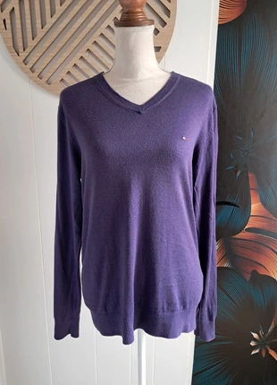 Pull col V violet Tommy Hilfiger – Taille M💜, marque: Tommy Hilfiger, état: Satisfaisant, taille: M / 38 / 10, 19,90 €, 21,60 € Protection acheteurs (Pro) incluse