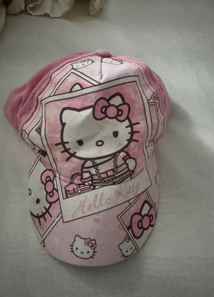 Vintage Hello Kitty pet – roze Y2K Sanrio aesthetic cap, merk: Sanrio, staat: Veelgebruikt, maat: 52, € 5,00, € 5,95 inclusief Kopersbescherming