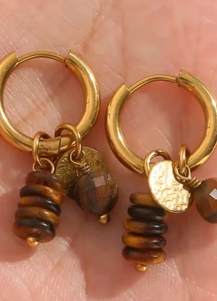 Oorbellen goudkleurig, merk: geen merk, staat: Nieuw zonder prijskaartje, € 8,95, € 10,10 inclusief Kopersbescherming Pro