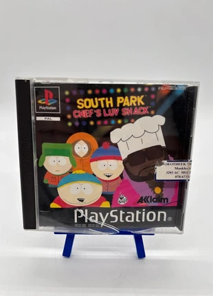 South Park Chef Luv Shack Jeu PlayStation 1 PS1 PAL Mini-Jeux Humour Acclaim Culte, condition: Very good, €16.00, €17.50 includes Buyer Protection Pro