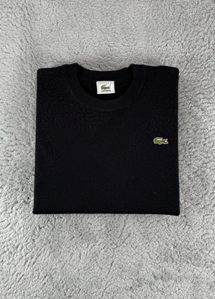 Pull Col Rond Lacoste Sweater Laine | Bleu marine Logo Brodé | Taille L 00620, marca: Lacoste, estado: Bom, tamanho: L, €23.00, €24.85 inclui Proteção do Comprador Pro