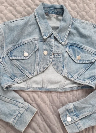 Veste en jean ZARA Cropped taille S, marque: Zara, état: Très bon état, taille: XS / 34 / 6, 13,70 €, 15,09 € Protection acheteurs incluse