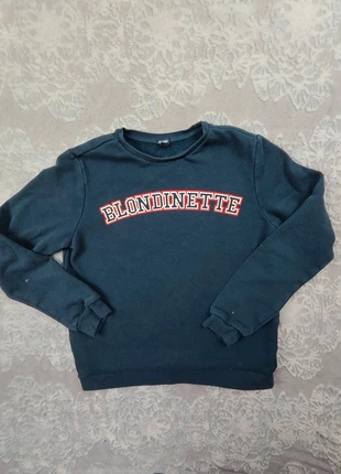 Sweat Kiabi "Blondinette" - Taille 12 ans - Satisfaisant, marque: Kiabi, état: Bon état, taille: 12 ans / 152 cm, 1,50 €, 2,28 € Protection acheteurs incluse