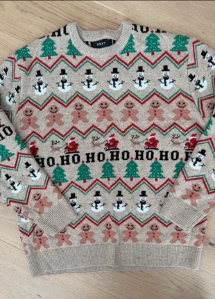 maglione di natale Next beige, marque: Next, état: Neuf sans étiquette, taille: XL, 28,00 €, 30,10 € Protection acheteurs incluse