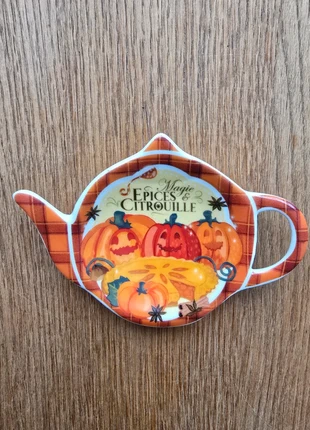 Coupelle repose filtre thé citrouille Le Jardin de Mademoiselle, marque: Le Jardin de Mademoiselle, état: Neuf avec étiquette, 12,00 €, 13,30 € Protection acheteurs incluse