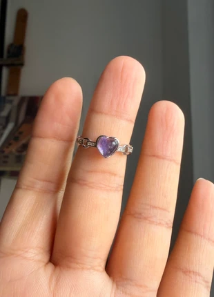 Amethyst Ring, zustand: Neu, größe: Größenverstellbar, 6,00 €, 7,00 € beinhaltet Vinted-Käuferschutz Pro