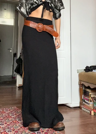 Schwarzer Maxirock, marque: Vintage Chic, état: Très bon état, taille: S / 36 / 8, 14,00 €, 15,40 € Protection acheteurs incluse