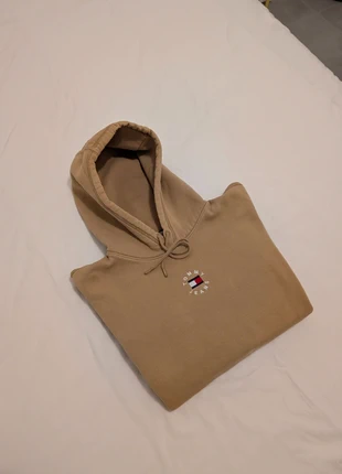 Pull à capuche Tommy Hilfiger | Taille S | Marron logo brodé, marca: Tommy Hilfiger, estado: Muy bueno, tamaño: S, 25,00 €, 26,95 € Protección al comprador incluida