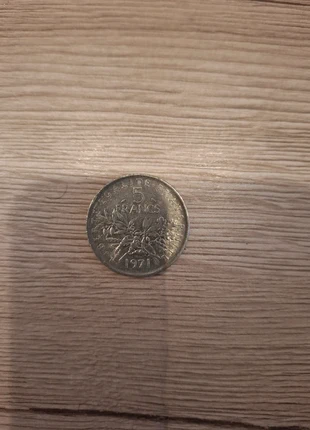 5 francs 1971, état: Bon état, 3,00 €, 3,85 € Protection acheteurs incluse