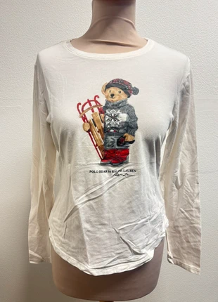 Polo Ralph Lauren Winter Polo Bear, marque: Polo Ralph Lauren, état: Bon état, taille: S / 36 / 8, 38,00 €, 40,60 € Protection acheteurs (Pro) incluse