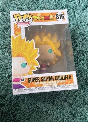 Funko Pop Dragon Ball Super 816 Super Saiyan Caulifla, merk: Funko, staat: Heel goed, maat: Universeel, € 7,50, € 8,58 inclusief Kopersbescherming