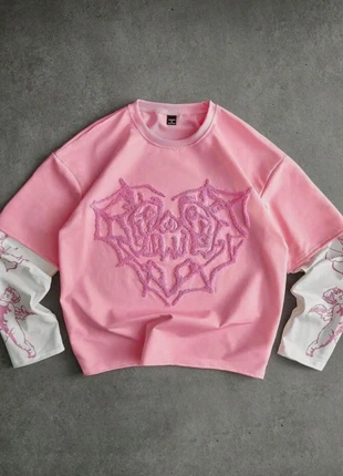 Y2k T-shirt Longsleeve Vintage Dressing Y2k Style, marque: Vintage Dressing, état: Neuf sans étiquette, taille: M / 38 / 10, 30,00 €, 32,20 € Protection acheteurs incluse