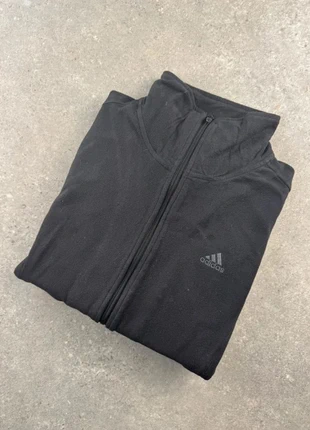 Veste polaire noire Adidas – logo gris – taille M, marca: adidas, estado: Muy bueno, tamaño: M, 15,00 €, 16,45 € Protección al comprador incluida