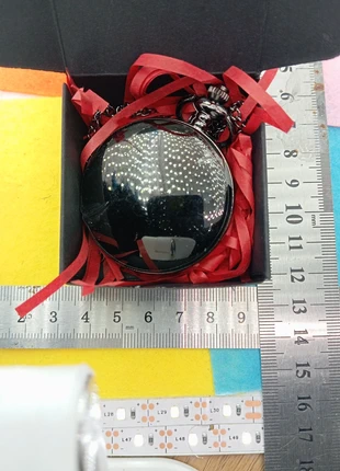 Montre à gousset avec la boîte, marca: Broche.fr, estado: Muito bom, tamanho: 47 mm ou mais, €5.00, €5.95 inclui Proteção do Comprador Pro