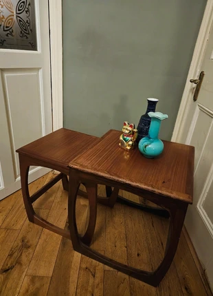 Vintage Retro 1970s Teak Gplan Nesting coffee side Tables Duo, brand: GPlan, condition: Very good, £50.00, £53.20 includes Buyer Protection