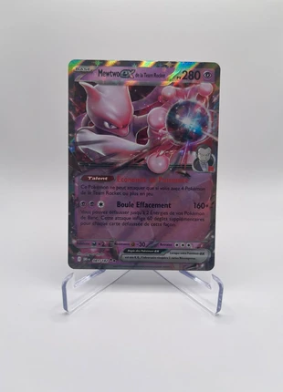 Mewtwo EX de la Team Rocket - 081/182 - Rivalités Destinées - EV10, marke: Pokémon, zustand: Neu, 3,80 €, 4,69 € inklusive Vinted-Käuferschutz
