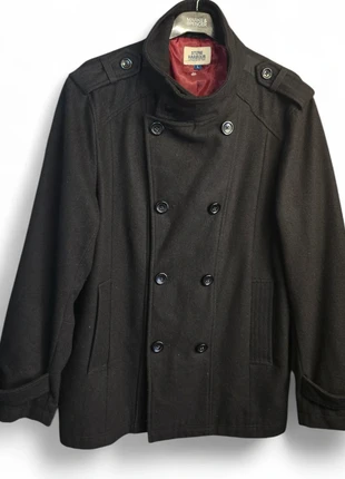 Stone Harbour Men’s Black Wool Blend Winter Coat – Size L, brand: Stone Harbour, condition: Very good, size: L, £15.00, £16.45 includes Buyer Protection Pro