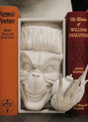 Grinch Book Nook, marca: Ideal, estado: Novo sem etiquetas, €24.99, €26.94 inclui Proteção do Comprador