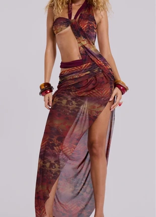 Senora assymetric maxi dress Jaded London, brand: Jaded London, condizioni: Ottime, taglia: XS / IT 38 / EU 34, €80.00, €84.70 include la Protezione acquisti
