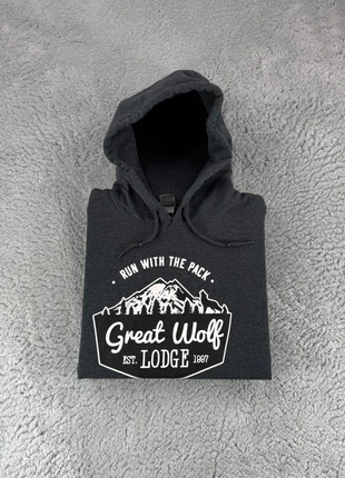 Sweat à capuche Vintage Gildan Hoodie Sweatshirt Coton Heavy Blend | Gris foncé | Taille S 00561, brand: Gildan, condition: Very good, size: S, €8.00, €9.10 includes Buyer Protection Pro