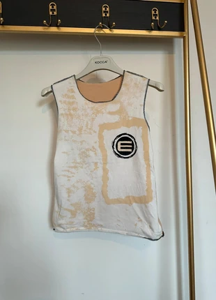 Vintage hemdje maat S – geel retro zomertop katoen, marque: Vintage Dressing, état: Très bon état, taille: S / 36 / 8, 3,00 €, 3,85 € Protection acheteurs incluse