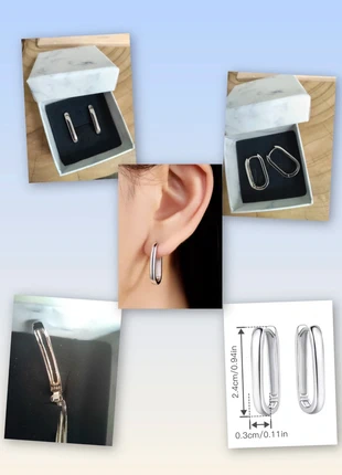 Créoles intemporelles en argent NEUVE, merk: Argent, staat: Nieuw zonder prijskaartje, € 9,00, € 10,15 inclusief Kopersbescherming