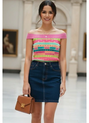 Jolie Haut coloré Mamatayou T-M, marke: Mamatayou, zustand: Sehr gut, größe: M / 38 / 10, 25,00 €, 26,95 € inklusive Vinted-Käuferschutz