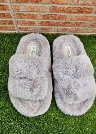 Zapatillas de estar en casa. Grises. Nuevas. 38/39, marque: Primark, état: Neuf avec étiquette, taille: 39, 9,00 €, 10,15 € Protection acheteurs incluse