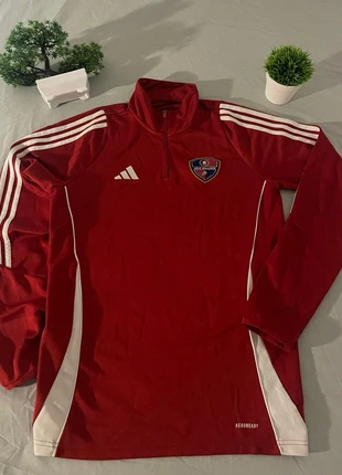 Felpa Adidas rossa sportiva US 2 Vallons - Size M, marca: adidas, estado: Muy bueno, tamaño: M, 9,50 €, 10,68 € Protección al comprador incluida