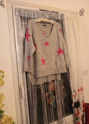 Pull gris étoile, marque: Made In Italy, état: Très bon état, taille: S / 36 / 8, 5,00 €, 5,95 € Protection acheteurs incluse