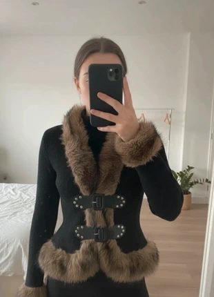 🖤 Veste Tendance Gothique / Y2K - Pièce Unique, marke: Vintage Dressing, zustand: Sehr gut, größe: S / 36 / 8, 29,90 €, 32,10 € inklusive Vinted-Käuferschutz