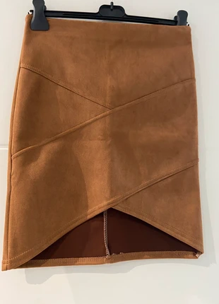 Jupe nubuk, marque: Camel, état: Très bon état, taille: S / 36 / 8, 3,00 €, 3,85 € Protection acheteurs incluse