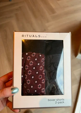 Rituals boxershort 2x maat m, merk: Rituals, staat: Nieuw met prijskaartje, maat: M, € 10,00, € 11,20 inclusief Kopersbescherming