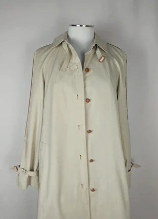 Trench vintage lungo beige freddo (quasi grigio) taglia 36 XS/S, marca: Vintage Dressing, estado: Muy bueno, tamaño: XS / 34 / 6, 30,00 €, 32,20 € Protección al comprador incluida