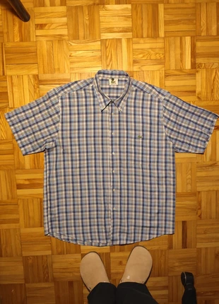 Chemise Lacoste Blue XL Vintage Y2K Streetwear Oversize, marque: Lacoste, état: Très bon état, taille: XL, 12,00 €, 13,30 € Protection acheteurs incluse