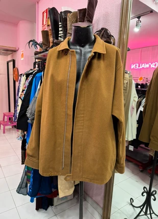 Chaqueta harrington vintage marrón tendencia basic, marque: Vintage Dressing, état: Très bon état, taille: XL, 24,95 €, 26,90 € Protection acheteurs (Pro) incluse