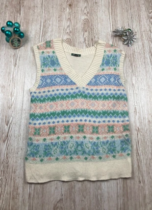 Gilet sans manches hiver en maille taille M, marque: Noël, état: Très bon état, taille: M / 38 / 10, 11,50 €, 12,78 € Protection acheteurs incluse