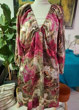 🌺 Robe Caftan Fleurie à Manches Papillon Élégance Bohème et Confort Absolu 🌺, brand: Vintage Dressing, condition: New without tags, size: M / 38 / 10, €14.30, €15.72 includes Buyer Protection