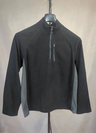 Starter polaire 1/4 zip col camionneur logo brodé | noir et gris | L homme, brand: Starter, condition: Good, size: L, €14.00, €15.40 includes Buyer Protection Pro