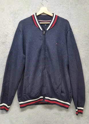 Tommy Hilfiger Full Zip Cardigan Navy Blue Knitwear Men’s XL, marca: Tommy Hilfiger, estado: Muito bom, tamanho: XL, €29.00, €31.15 inclui Proteção do Comprador