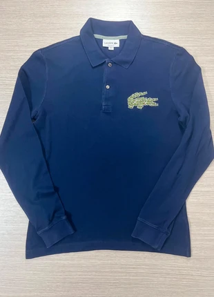 Polo Lacoste Maniche lunghe Vintage big logo, brand: Lacoste, condizioni: Ottime, taglia: S, €27.90, €30.00 include la Protezione acquisti