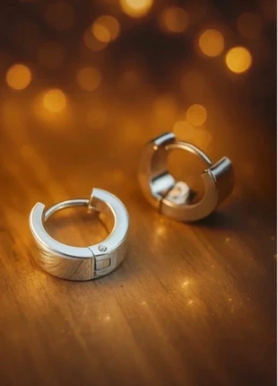 👂 Paire de Boucles d’Oreilles Créoles 13 mm, marque: Glamour, état: Neuf sans étiquette, 2,99 €, 3,84 € Protection acheteurs incluse