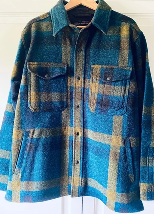 Filson 🇺🇸 Lined Mackinaw Wool Jac-Shirt, marke: Filson, zustand: Neu, mit Etikett, größe: M, 550,00 €, 578,20 € inklusive Vinted-Käuferschutz