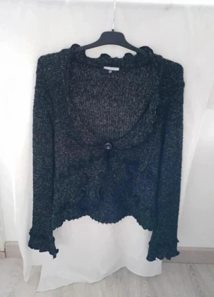 Veste en laine noire Patrice Bréal - Taille 2, brand: Patrice Breal, condizioni: Buone, taglia: S / IT 40 / EU 36, €8.00, €9.10 include la Protezione acquisti Pro