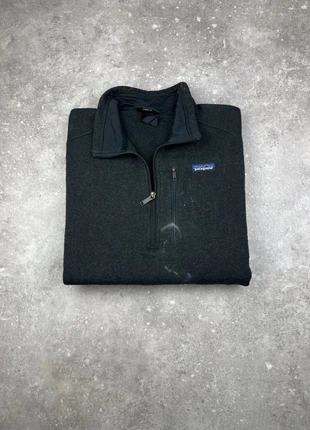 Pull Half-zip 1/4 Zip Polaire Patagonia Taille L Homme Noir Logo Brodé 100% Polyester #P98, brand: Patagonia, condition: Very good, size: L, €29.00, €31.15 includes Buyer Protection Pro