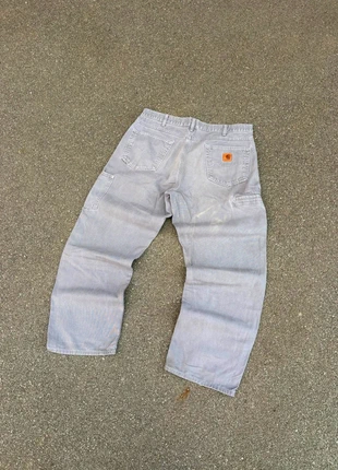 Pantalon carhartt gris vintage large, brand: Carhartt, condition: Very good, size: L, €42.00, €44.80 includes Buyer Protection